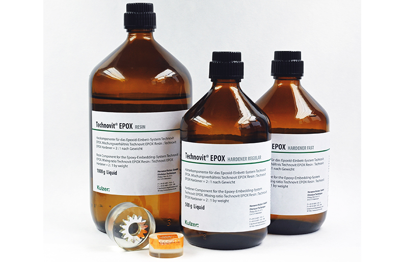 Technovit EPOX 環(huán)氧樹脂，金相微孔滲透就用它 